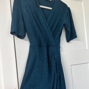 Sparkly blue dress